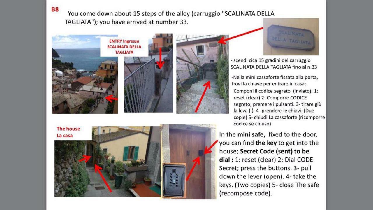 Appartamento Chic Riomaggiore 5 Terre Екстериор снимка